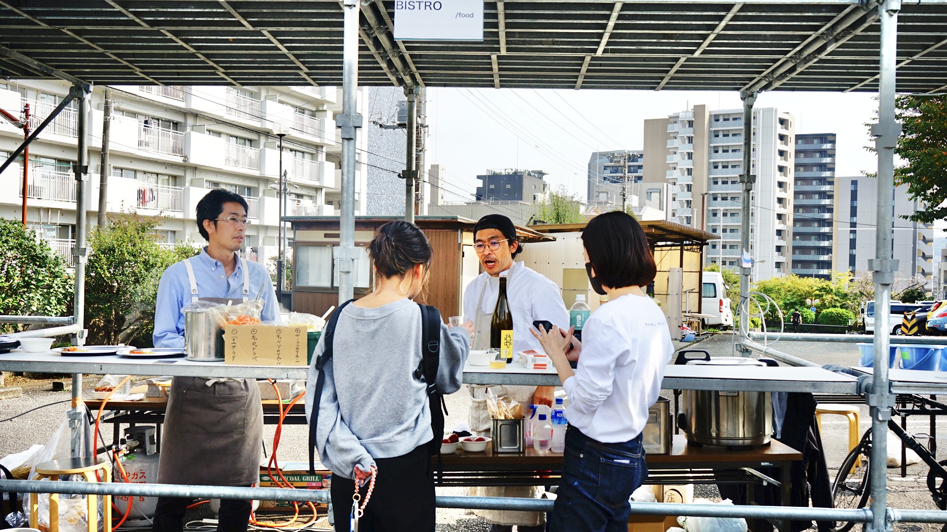 bistro caravin × SUMIBI FRENCH SINQ(静岡 / 黒毛和牛のカレー、濃厚エビパスタ)